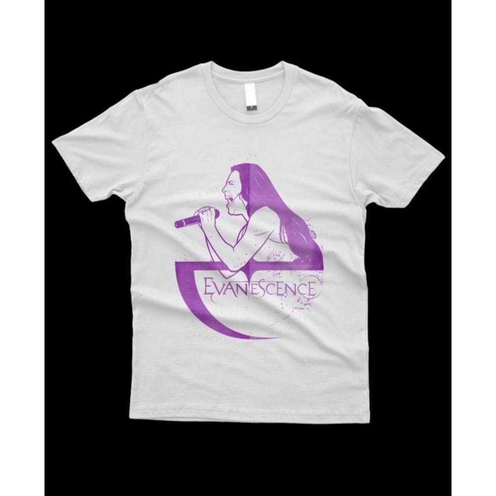 Evanescence Amy Lee Alternative Rock Band Fan T-Shirt